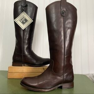 NWT Frye MELISSA BUTTON Tall Boots